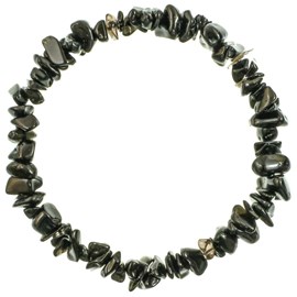 Bracelet obsidienne noire