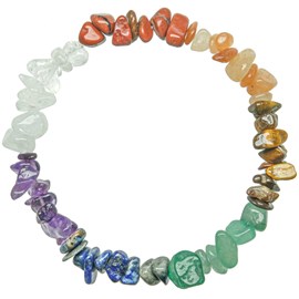 Bracelet chakra arc-en-ciel