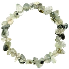 Bracelet préhnite épidote