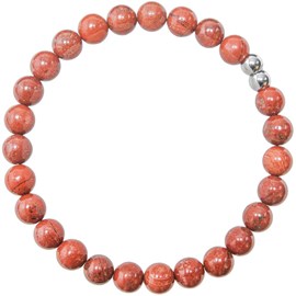Bracelet jaspe rouge
