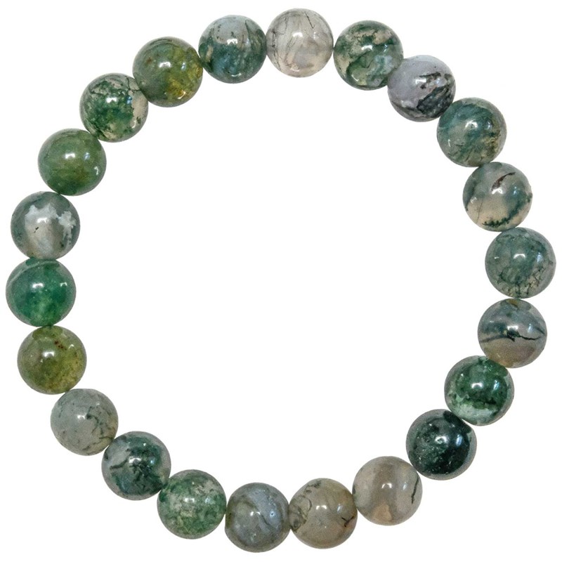 Naturosphère - Bracelet agate mousse