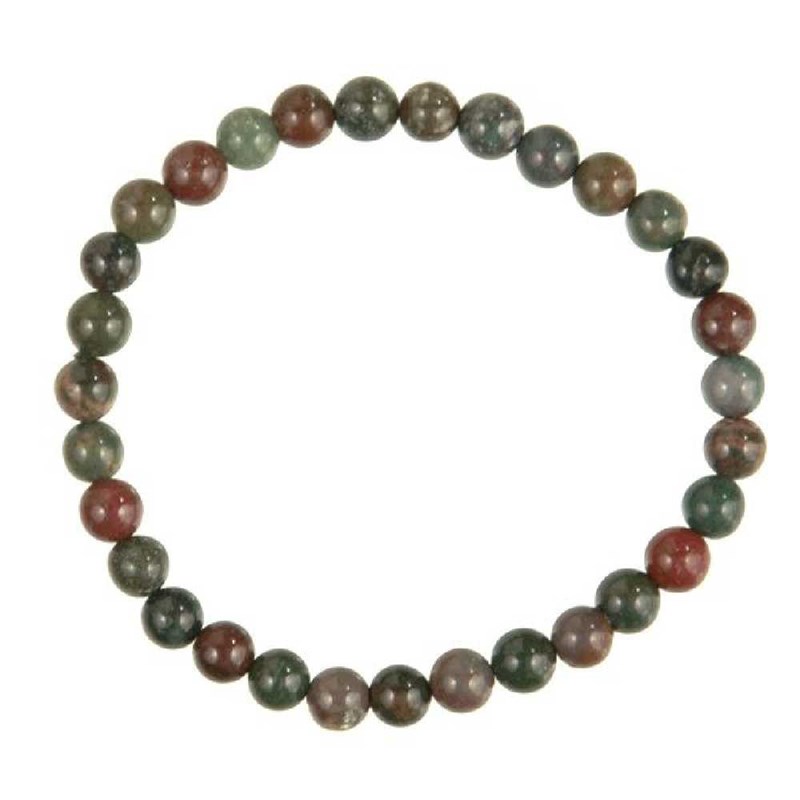 Bracelet jaspe héliotrope