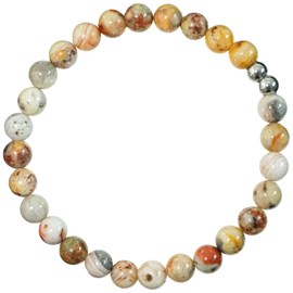 Bracelet agate crazy lace