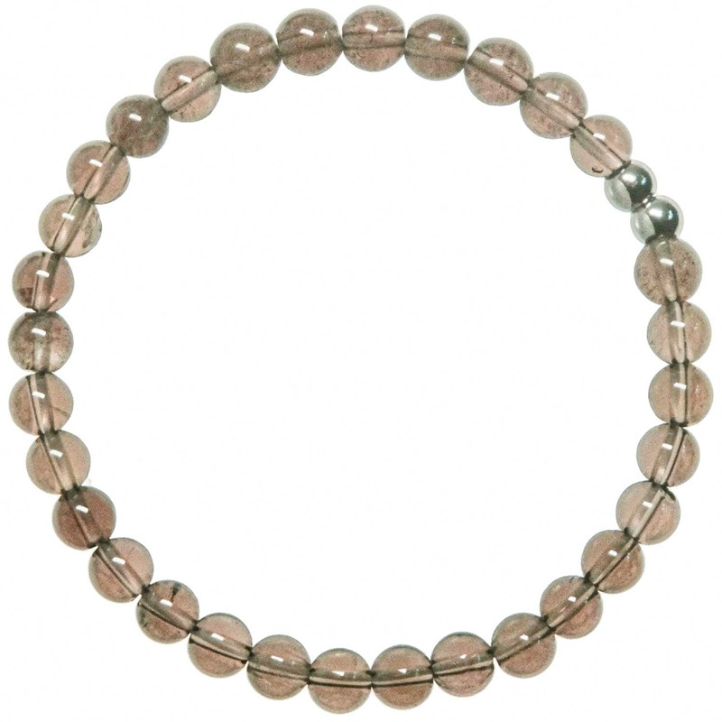Bracelet quartz fumé