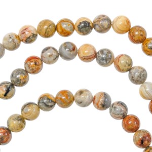 Collier agate crazy lace