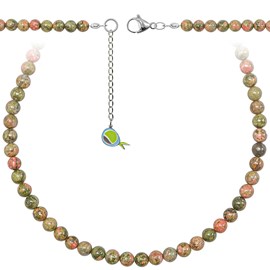 Collier unakite