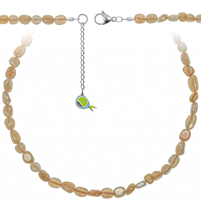 Collier pierre soleil