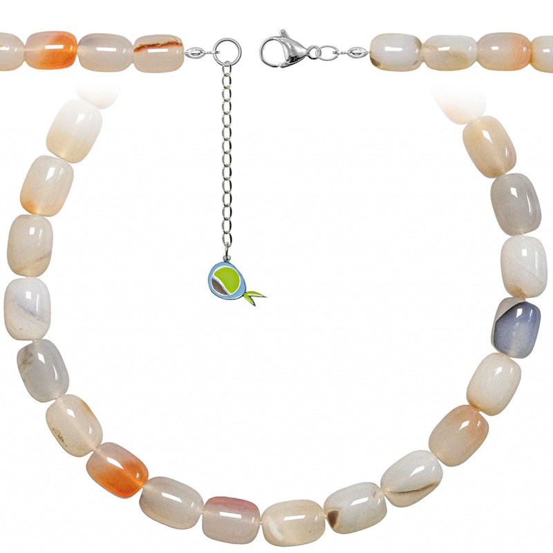 Naturosphère - Collier calcédoine