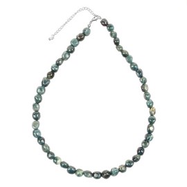 Collier apatite bleue