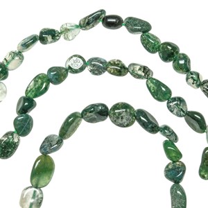 Bracelet agate mousse