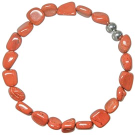 Bracelet jaspe rouge