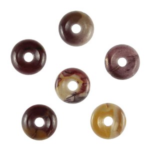 Donut jaspe mokaite 4 cm