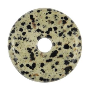 Donut jaspe dalmatien 4 cm