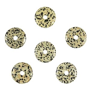 Donut jaspe dalmatien 4 cm