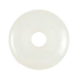 Donut jade blanc 3 cm
