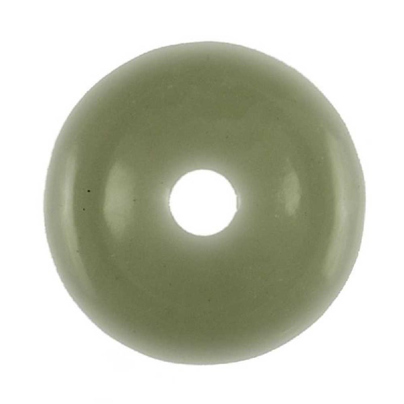 Naturosphère - Donut jade vert de chine 5 cm
