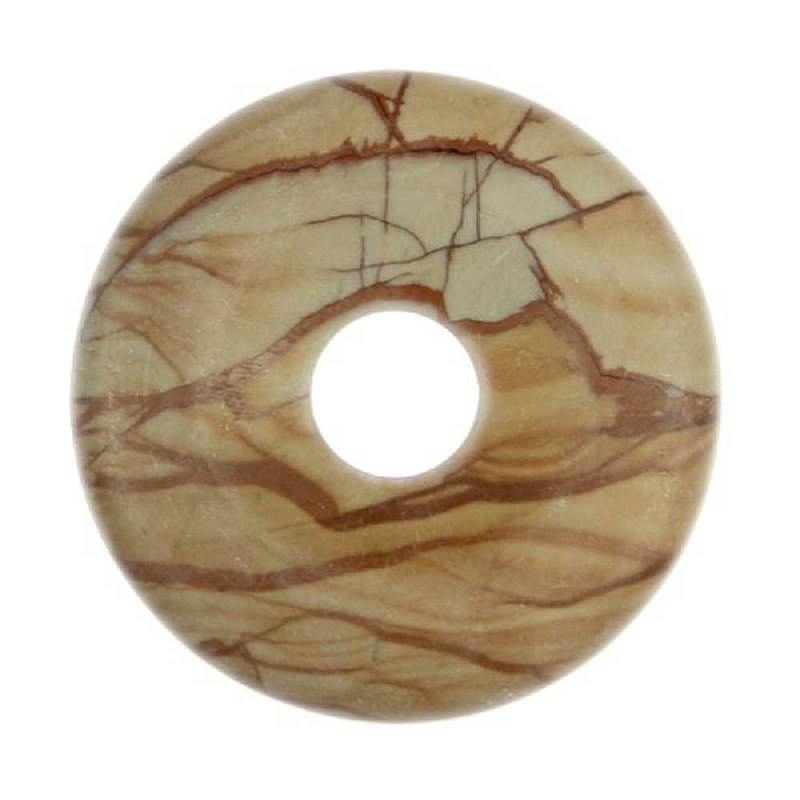 Donut jaspe paysage 4 cm