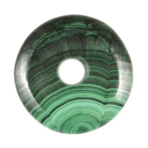 Donut malachite 4 cm