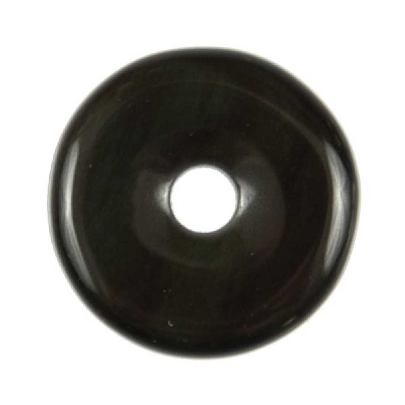 Naturosphère - Donut obsidienne oeil céleste 3 cm