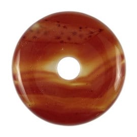 Donut cornaline 3 cm