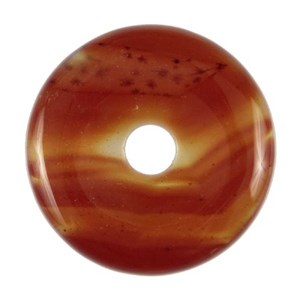 Donut cornaline 4 cm