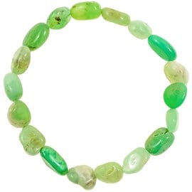 Bracelet chrysoprase