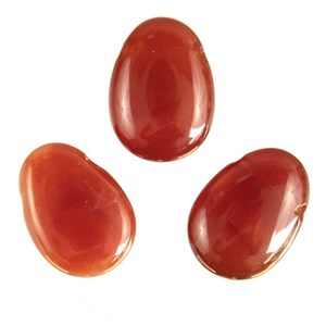 Pendentif goutte cornaline