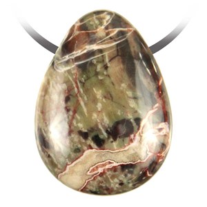 Pendentif goutte rhyolite