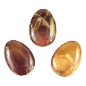 Pendentif goutte jaspe mokaïte
