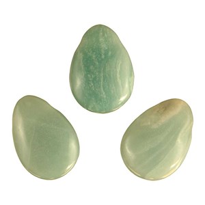 Pendentif goutte amazonite