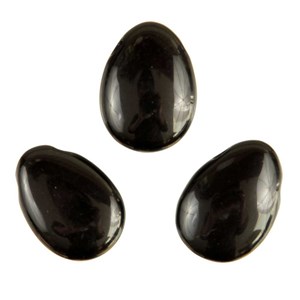 Pendentif goutte pierre percée en onyx