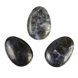 Pendentif goutte sodalite