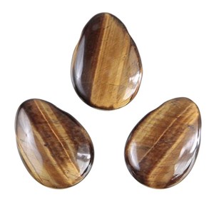 Pendentif goutte oeil tigre