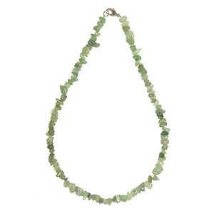 Collier pierre aventurine verte