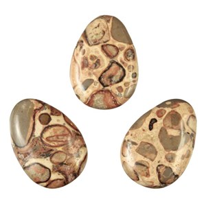 Pendentif goutte léopardite
