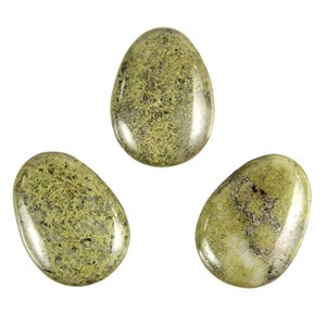 Pendentif goutte épidote