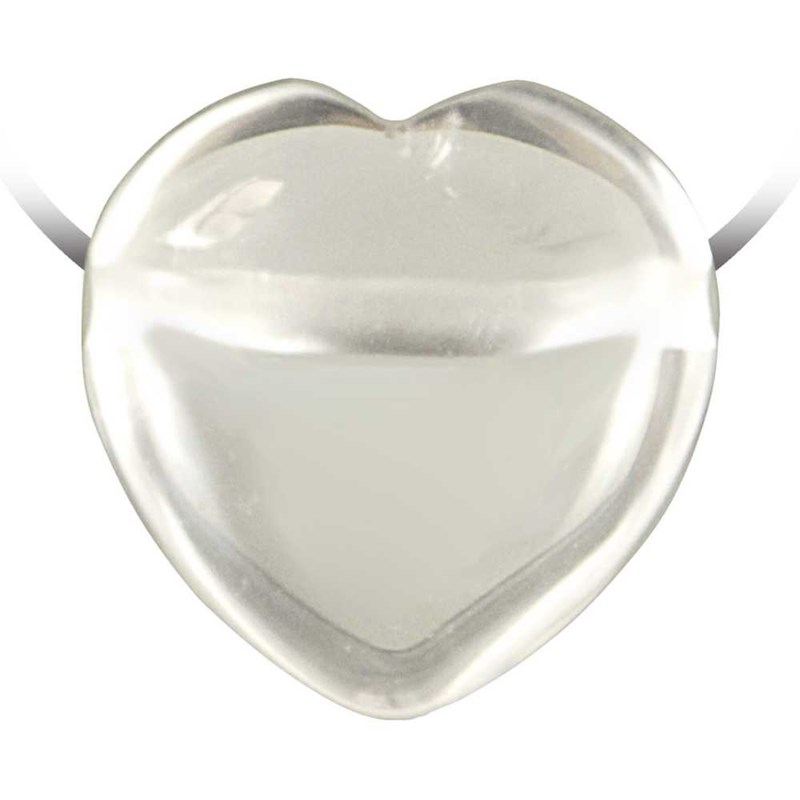 Naturosphère - Pendentif coeur cristal roche