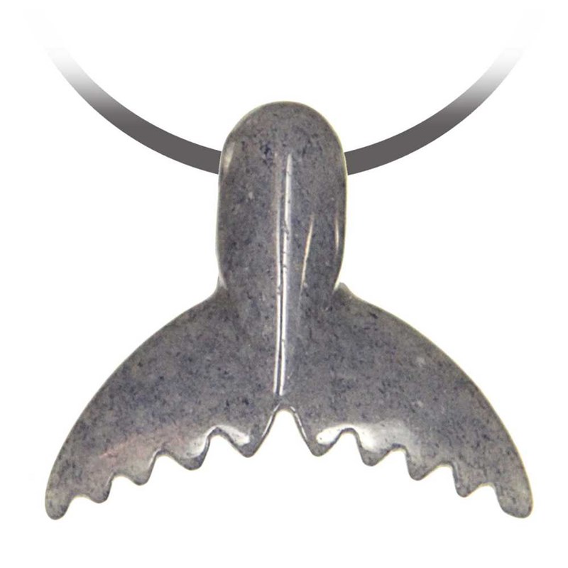Naturosphère - Pendentif queue baleine quartz bleu