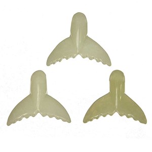 Pendentif queue baleine jade chine