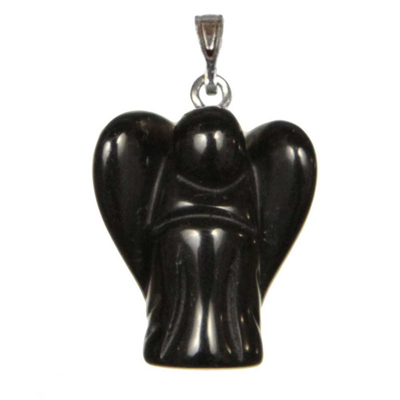 Pendentif ange en onyx