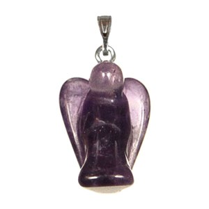 Pendentif ange en améthyste