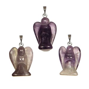 Pendentif ange en améthyste