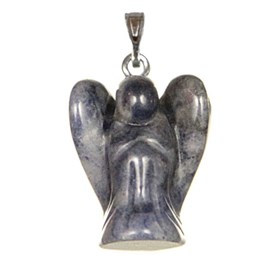 Pendentif ange en sodalite