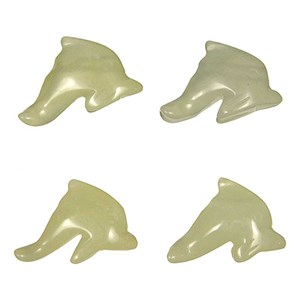 Pendentif dauphin jade chine
