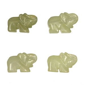 Pendentif élephant jade chine