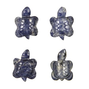 Pendentif tortue sodalite