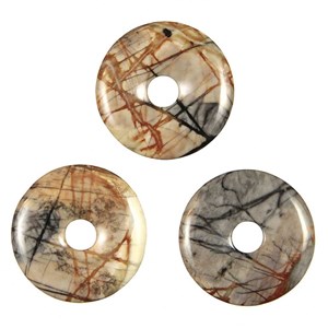 Donut jaspe picasso 3 cm