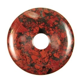 Donut jaspe breschia 3 cm