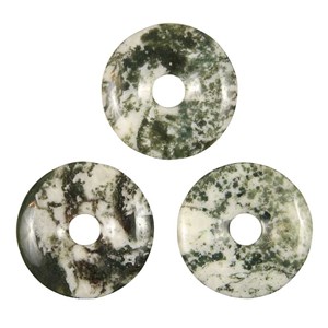Donut agate arbre 4 cm