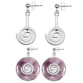 Boucles d'oreilles support